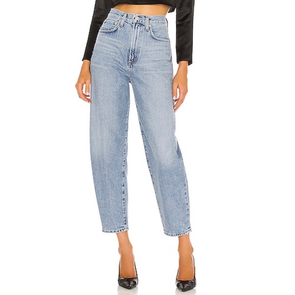 AGOLDE Ultra High Rise Curved Taper Balloon Jean
